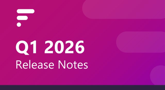 Release Notes – Q1 2026