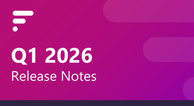 Release Notes – Q1 2026