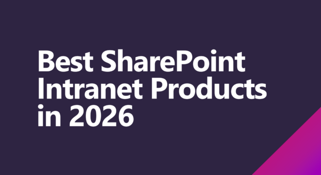 Best SharePoint Intranet Products in 2026 | Compared Fairly